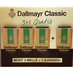 Dallmayr Classic szett 250 g őrölt kávé 3+1 ajándék 
