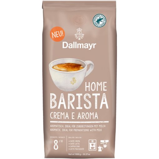 Home Barista Crema E aroma 1000g szemes kávé