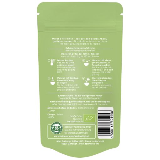 Dallmayr Matcha tea 30g
