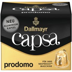 Dallmayr Capsa Prodomo kávékapszula 56 g (10 db)