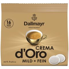 Dallmayr Crema dOro M&F Pad 112 g (16 db) kávépárna