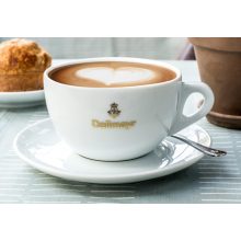 Dallmayr tejeskávé / teás csésze + alj - fehér