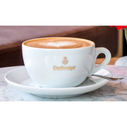 Dallmayr tejeskávé / teás csésze + alj - fehér