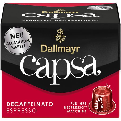 Dallmayr Capsa Espresso Decaffeinato kávékapszula 56 g (10 db)