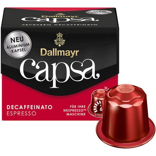Dallmayr Capsa Espresso Decaffeinato kávékapszula 56 g (10 db)