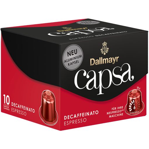 Dallmayr Capsa Espresso Decaffeinato kávékapszula 56 g (10 db)