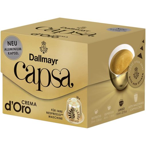 Dallmayr Capsa Crema dOro kávékapszula 56 g (10 db)