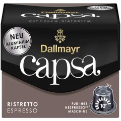   Dallmayr Capsa Espresso Ristretto kávékapszula 56 g (10 db)