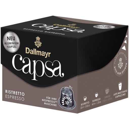Dallmayr Capsa Espresso Ristretto kávékapszula 56 g (10 db)