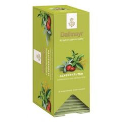 Dallmayr Alpesi gyógynövény tea 25db (filteres)