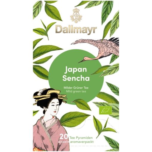 Dallmayr Japán Sencha zöld tea 20db (teapiramis)