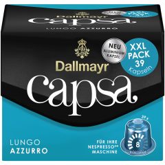   Dallmayr Capsa XXL Lungo Azzurro kávékapszula 218 g (39 db)