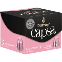 Dallmayr Capsa Lungo Decaffeinato kávékapszula 56 g (10 db)