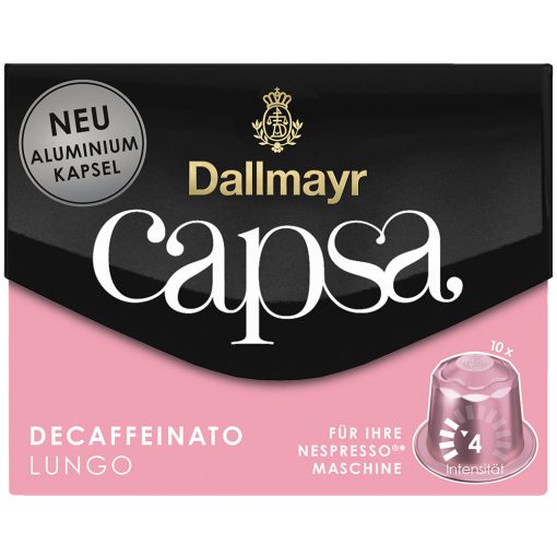 Dallmayr Capsa Lungo Decaffeinato kávékapszula 56 g (10 db)