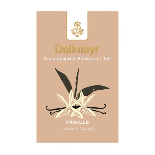 Dallmayr Vanília fekete tea 100g (szálas)