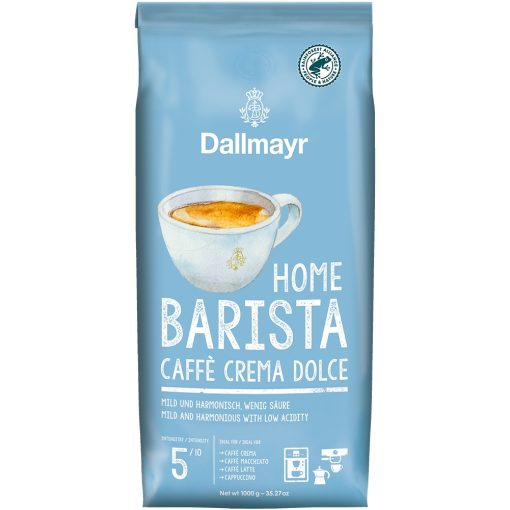 Dallmayr Home Barista Caffé Crema Dolce 1000g szemes kávé