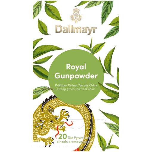 Dallmayr Royal Gunpowder zöld tea 20db (teapiramis)