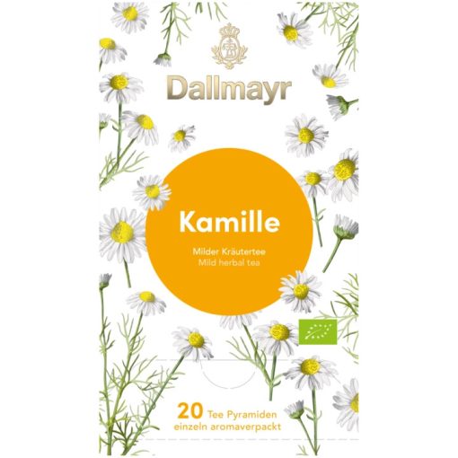 Dallmayr Kamilla Gyógynövény tea 20db (teapiramis)
