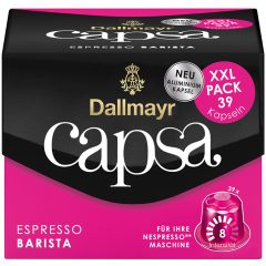   Dallmayr Capsa XXL Espresso Barista kávékapszula 218 g (39 db)