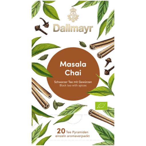 Dallmayr Masala Chai fekete tea 20db (teapiramis)