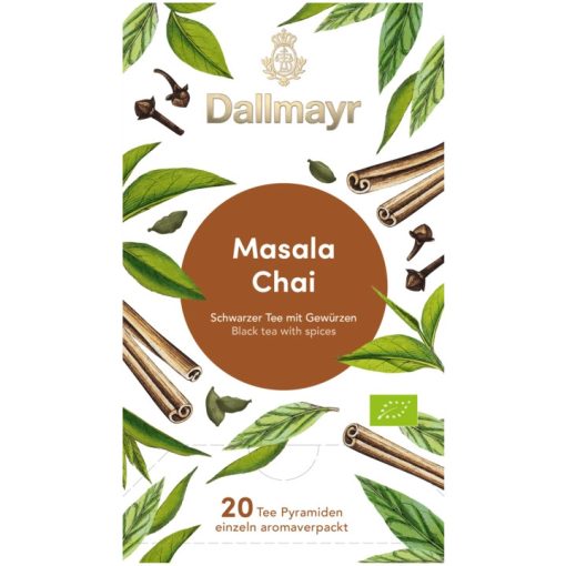 Dallmayr Masala Chai fekete tea 20db (teapiramis)