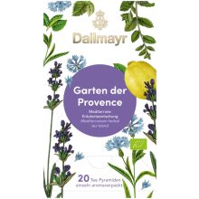 Dallmayr Provence kertje gyógynövény tea 20db (teapiramis) 