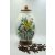 Nymphenburg porcelán kávétartó váza (pillangó)