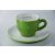 Dallmayr Espresso csésze 80ml+ alj - zöld