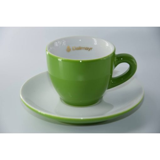 Dallmayr Espresso csésze 80ml+ alj - zöld