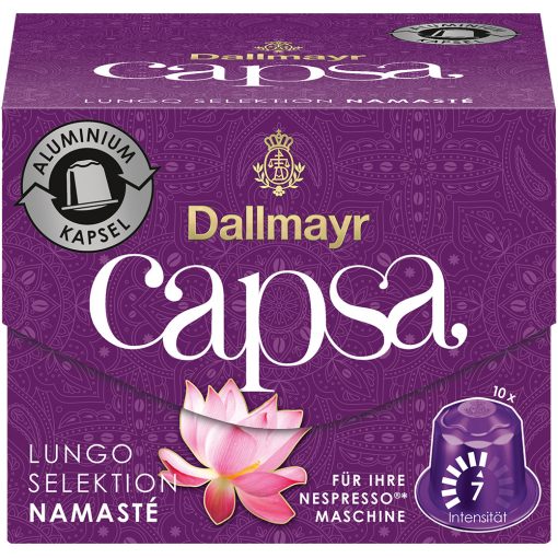 Dallmayr Capsa Lungo Selection Namaste kávékapszula 56g (10db)