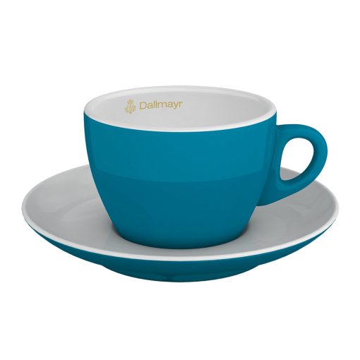 Dallmayr Cappuccino csésze + alj - kék