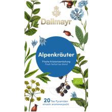 Dallmayr Alpesi gyógynövény tea 20db (teapiramis)