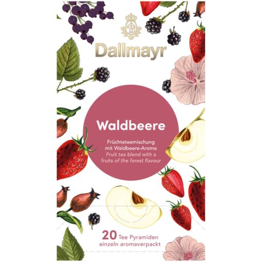 Dallmayr Erdei gyümölcs tea 20 db (teapiramis)