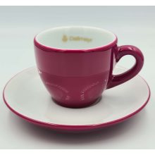 Dallmayr Espresso csésze 80ml+ alj - pink
