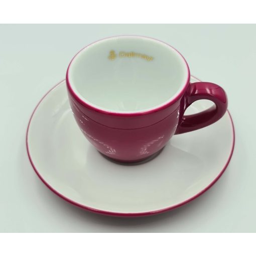 Dallmayr Espresso csésze 80ml+ alj - pink