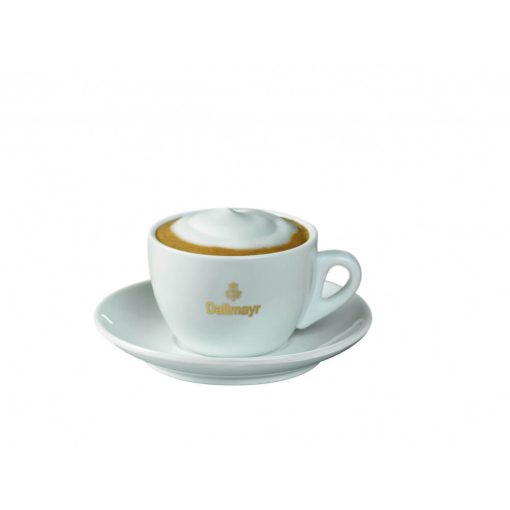 Dallmayr Cappuccino csésze + alj - fehér