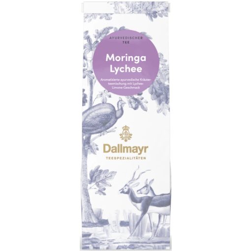Dallmayr Moringa-Licsi ayurvéda tea 70g (szálas)