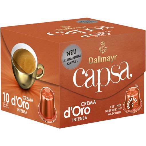 Dallmayr Capsa Crema dOro Intensa kávékapszula 56g (10db)