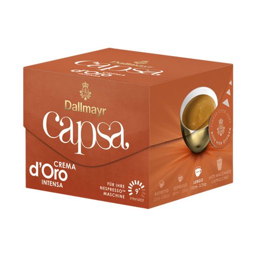 Dallmayr Capsa Crema dOro Intensa kávékapszula 56g (10db)