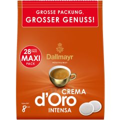 Dallmayr Crema dOro Intensa Pad 196 g (28 db) kávépárna