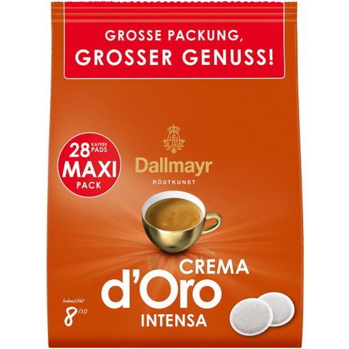 Dallmayr Crema dOro Intensa Pad 196 g (28 db) kávépárna