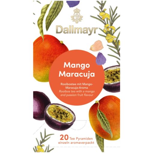 Dallmayr Mango-Maracuja Rooibos tea 20db (teapiramis)