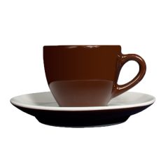 Dallmayr Espresso csésze + alj - barna