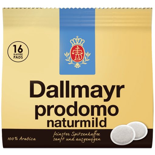 Dallmayr Prodomo Naturmild Pad 112 g (16 db) kávépárna