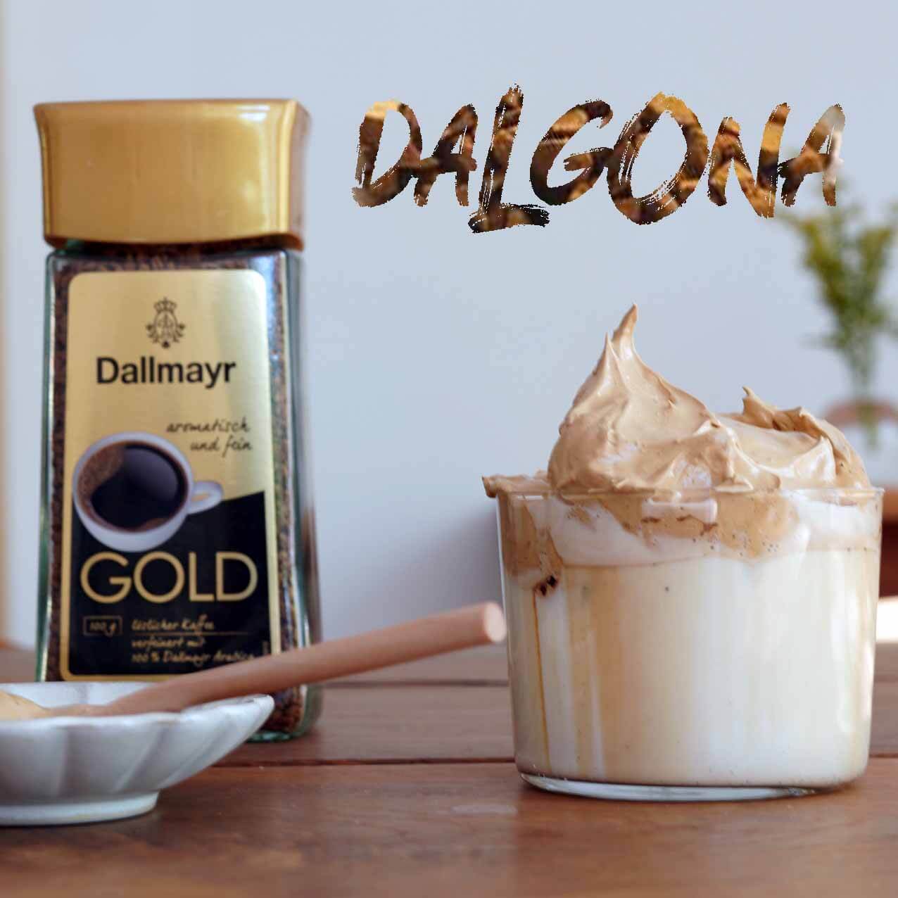 Dalgona kávé recept